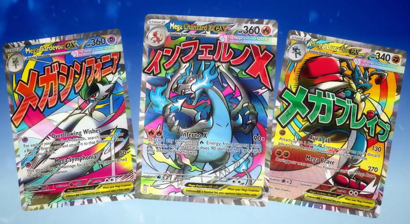 Mega Charizard X ex Card Revealed, Inferno X and Phantasmal Flames