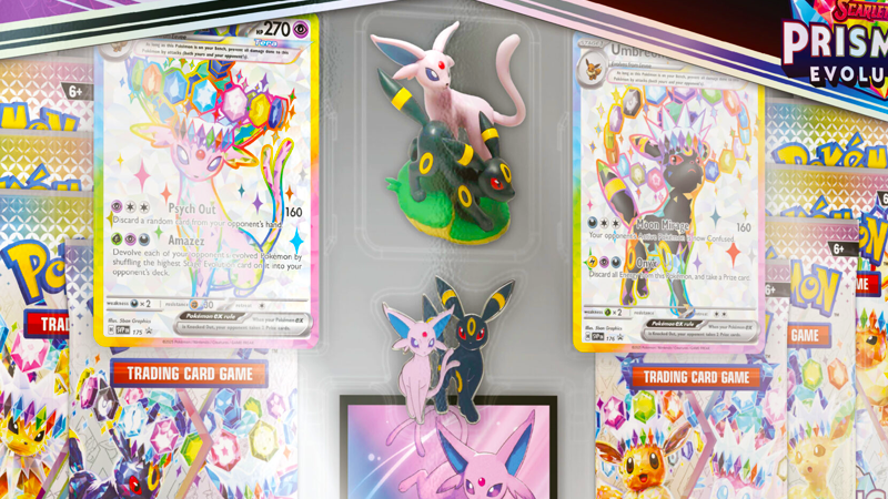 Prismatic Evolutions Figure Collection Box Review