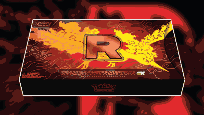 Moltres ex Ultra Premium Collection UPC Box