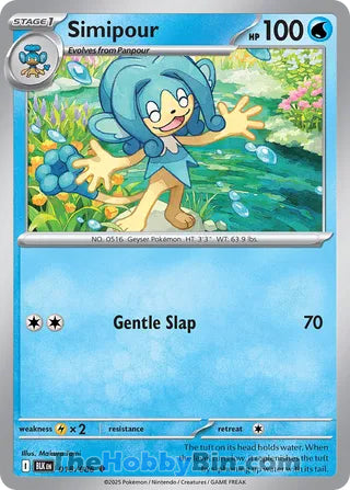 Simipour Black Bolt English Uncommon #018/086