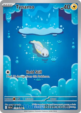 Tynamo Black Bolt English Illustration Rare #113/086