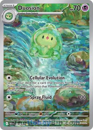 Duosion Black Bolt English Illustration Rare #119/086