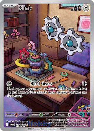 Klink Black Bolt English Illustration Rare #139/086