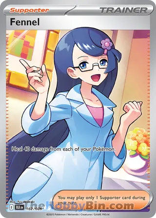 Fennel Black Bolt English Ultra Rare #162/086