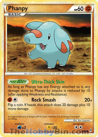 Phanpy Call of Legends Common #66/95