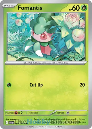 Fomantis Destined Rivals Common #013/182