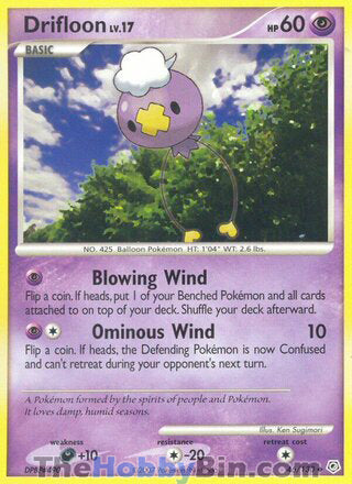 Drifloon Diamond & Pearl Uncommon #46/130