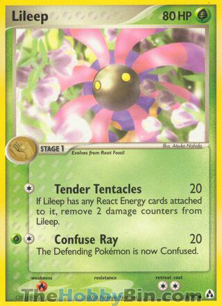 Lileep EX Legend Maker Common #56/92