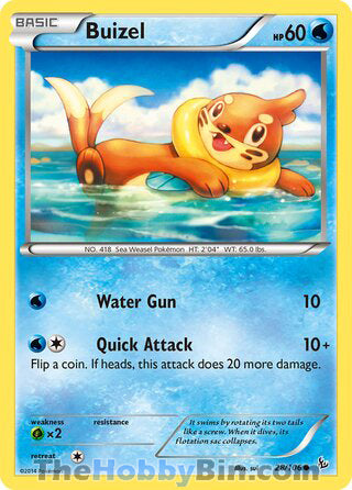 Buizel Flashfire Common #28/106