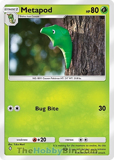 Metapod Genetic Apex One Diamond #006/226