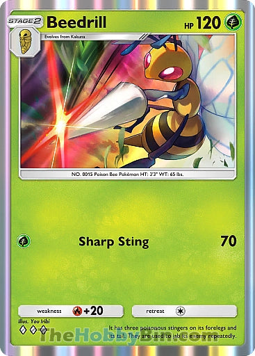 Beedrill Genetic Apex Three Diamond #010/226