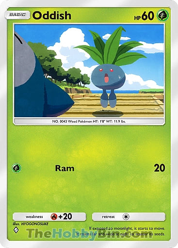 Oddish Genetic Apex One Diamond #011/226
