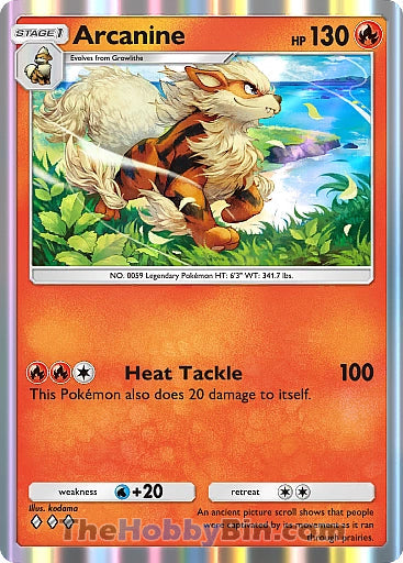 Arcanine Genetic Apex Three Diamond #040/226