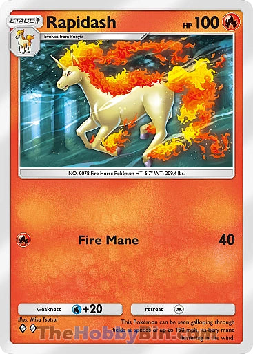 Rapidash Genetic Apex Two Diamond #043/226