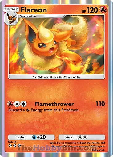 Flareon Genetic Apex Three Diamond #045/226