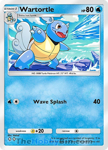 Wartortle Genetic Apex Two Diamond #054/226
