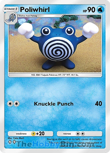 Poliwhirl Genetic Apex Two Diamond #060/226
