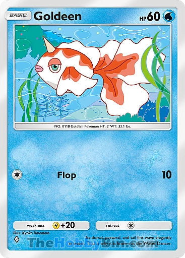 Goldeen Genetic Apex One Diamond #072/226