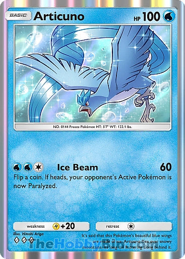 Articuno Genetic Apex Three Diamond #083/226