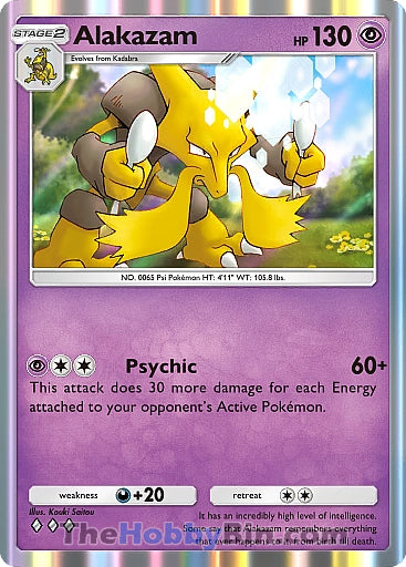 Alakazam Genetic Apex Three Diamond #117/226