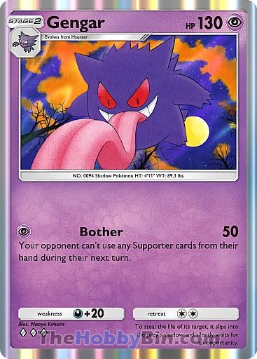 Gengar Genetic Apex Three Diamond #122/226