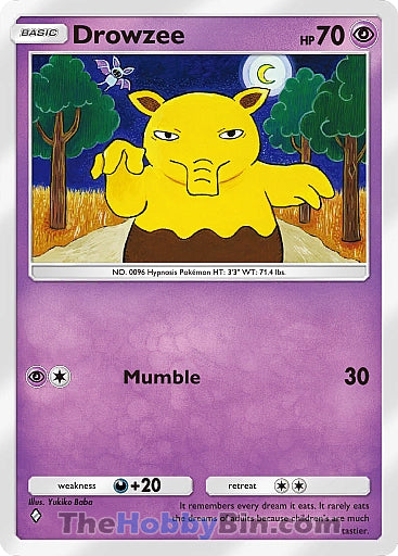 Drowzee Genetic Apex One Diamond #124/226