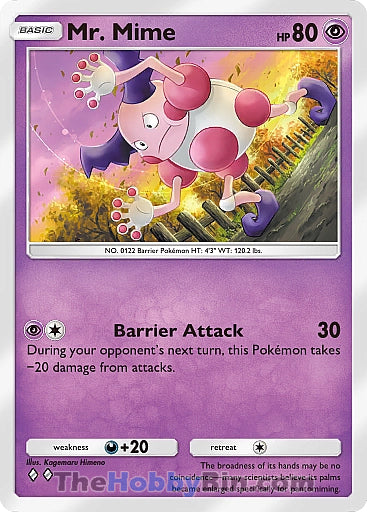 Mr. Mime Genetic Apex Two Diamond #126/226
