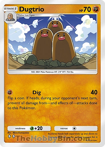 Dugtrio Genetic Apex Two Diamond #140/226