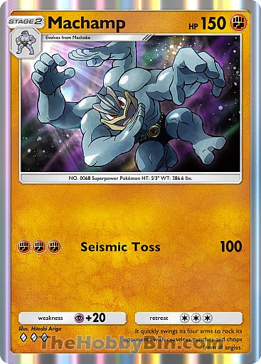 Machamp Genetic Apex Three Diamond #145/226