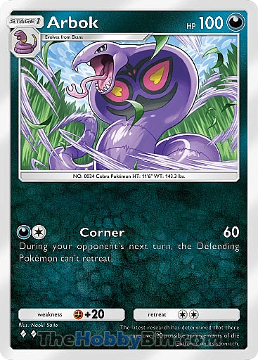 Arbok Genetic Apex Two Diamond #165/226