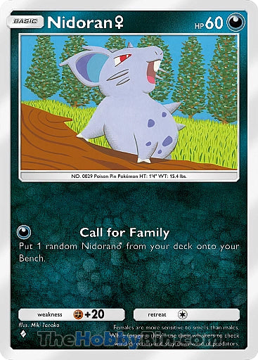 Nidoran? Genetic Apex One Diamond #166/226