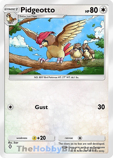 Pidgeotto Genetic Apex One Diamond #187/226