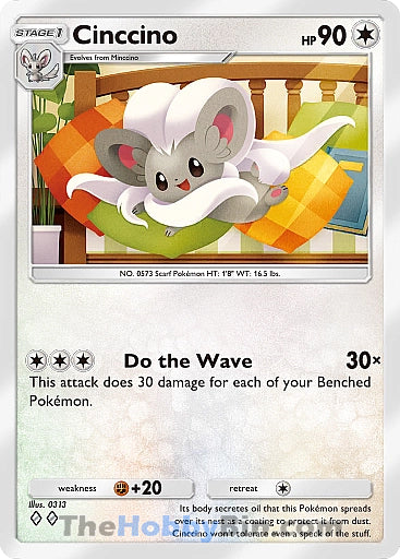 Cinccino Genetic Apex Two Diamond #213/226