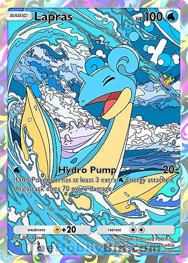 Lapras Genetic Apex One Star #234/226