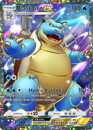 Blastoise ex Genetic Apex Two Star #256/226