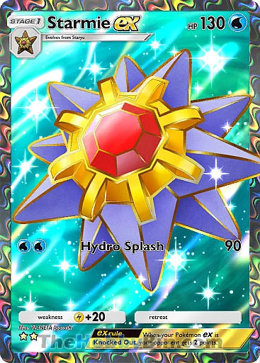 Starmie ex Genetic Apex Two Star #257/226