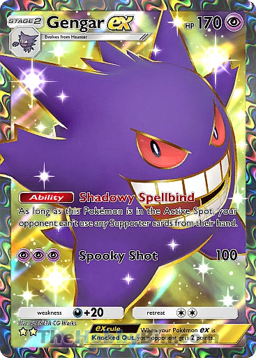 Gengar ex Genetic Apex Two Star #261/226