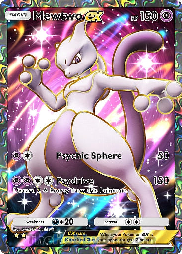 Mewtwo ex Genetic Apex Two Star #262/226