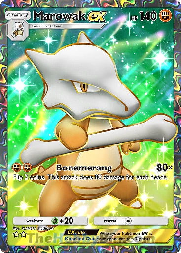 Marowak ex Genetic Apex Two Star #264/226