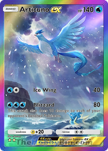 Articuno ex Genetic Apex Two Star #275/226