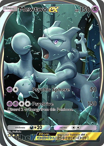 Mewtwo ex Genetic Apex Three Star #282/226