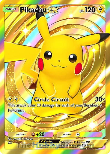 Pikachu ex Genetic Apex Crown #285/226