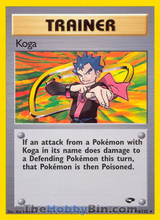 Koga Gym Challenge Rare #106/132