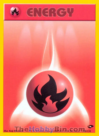 Fire Energy Gym Challenge Common #128/132
