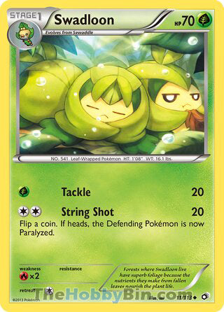 Swadloon Legendary Treasures Uncommon #11/113