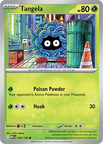 Tangela Mega Evolution Common #006/132