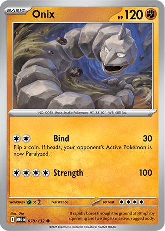 Onix Mega Evolution Common #070/132