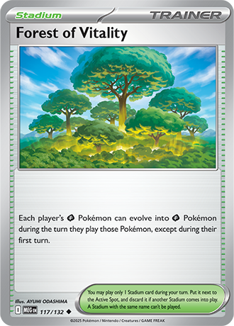 Forest of Vitality Mega Evolution Uncommon #117/132