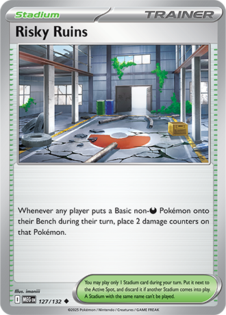 Risky Ruins Mega Evolution Uncommon #127/132