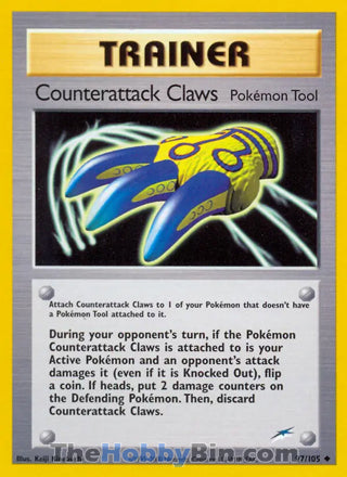 Counterattack Claws Neo Destiny Unlimited Uncommon #97/105